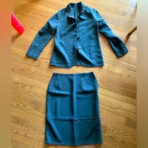 Bensussan Milano Italian Made Womens Blazer and Skirt work suit
